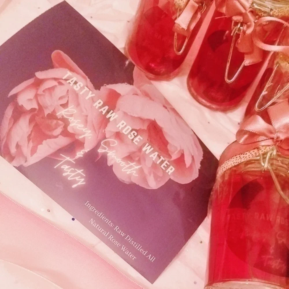 Tasty Raw Rose Water